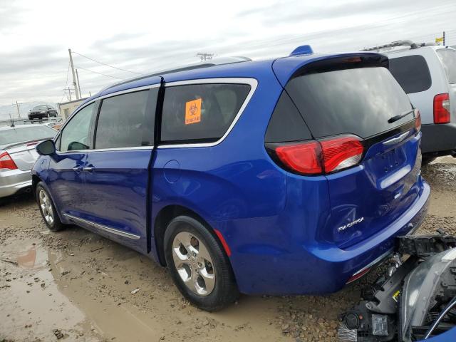 2C4RC1N72JR359223 - 2018 CHRYSLER PACIFICA HYBRID LIMITED BLUE photo 2