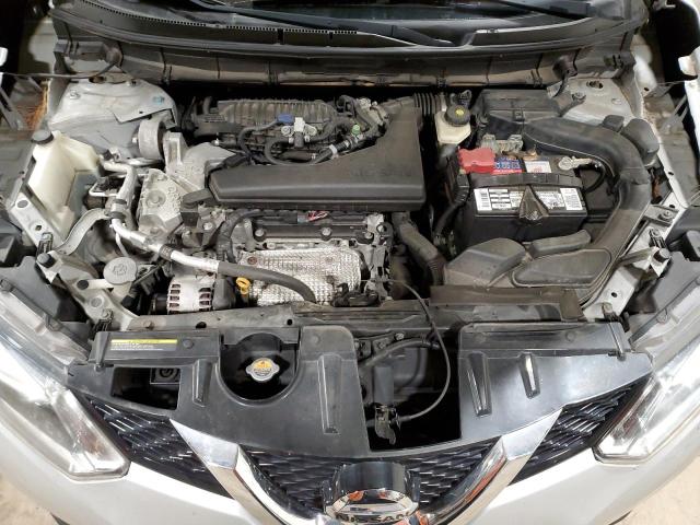 5N1AT2MV3GC882346 - 2016 NISSAN ROGUE S SILVER photo 11