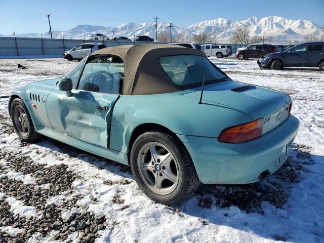 4USCH7321VLE04794 - 1997 BMW Z3 1.9 TURQUOISE photo 2