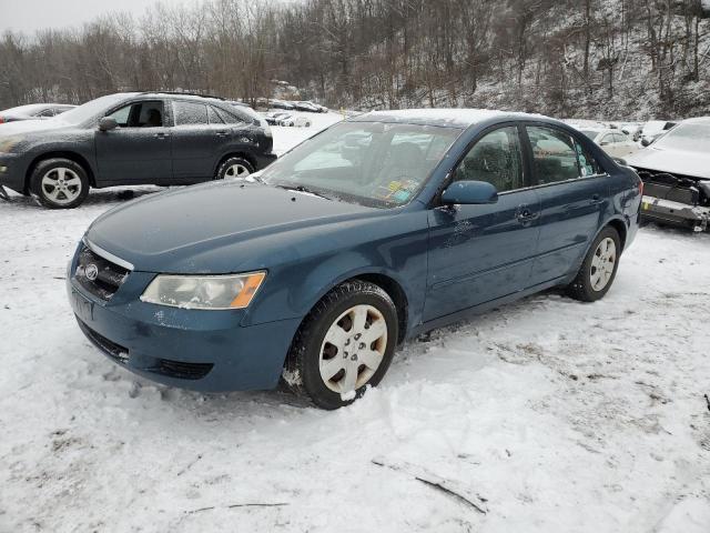 5NPET46C48H330311 - 2008 HYUNDAI SONATA GLS TEAL photo 1