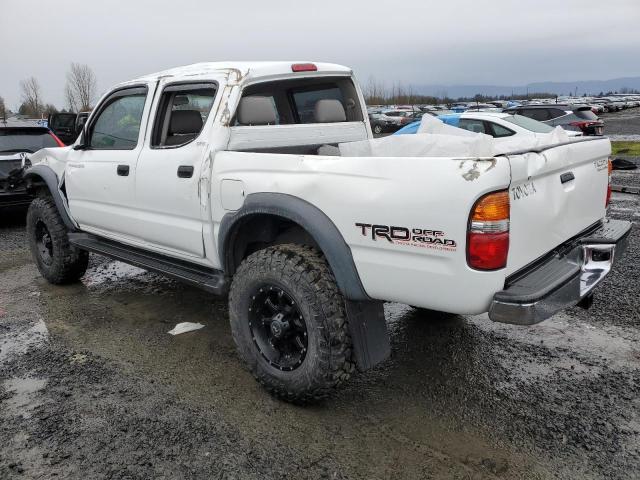 5TEGN92N74Z461666 - 2004 TOYOTA TACOMA DOUBLE CAB PRERUNNER WHITE photo 2