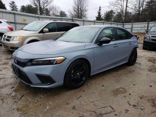 2HGFE2F58NH576241 - 2022 HONDA CIVIC SPORT 蓝色 照片 1
