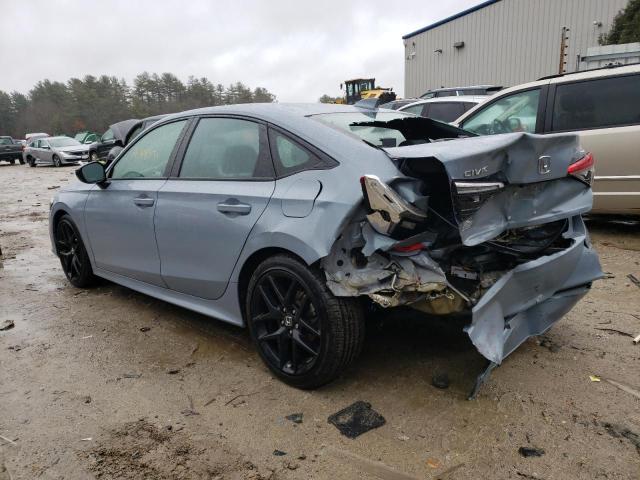 2HGFE2F58NH576241 - 2022 HONDA CIVIC SPORT 蓝色 照片 2