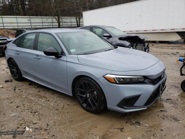 2HGFE2F58NH576241 - 2022 HONDA CIVIC SPORT 蓝色 照片 4