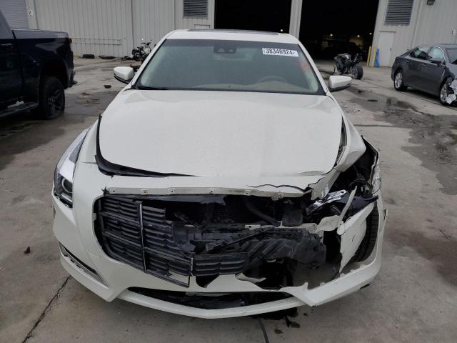 1G6AR5S31E0159845 - 2014 CADILLAC CTS LUXURY COLLECTION WHITE photo 5
