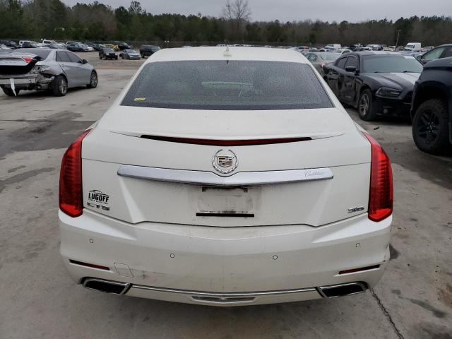 1G6AR5S31E0159845 - 2014 CADILLAC CTS LUXURY COLLECTION WHITE photo 6