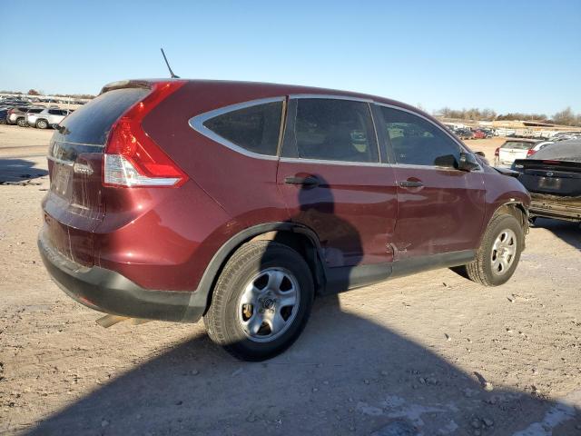 5J6RM4H39EL014206 - 2014 HONDA CR-V LX RED photo 3