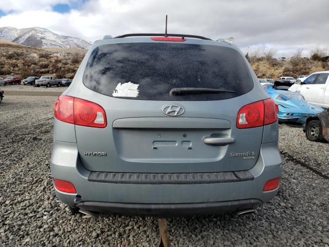 5NMSH73E29H236650 - 2009 HYUNDAI SANTA FE SE TURQUOISE photo 6