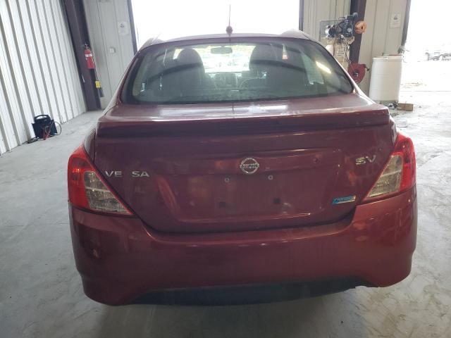 3N1CN7AP7GL855457 - 2016 NISSAN VERSA S MAROON photo 6