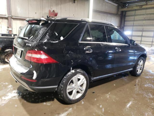 4JGDA5HB1DA231504 - 2013 MERCEDES-BENZ ML 350 4MATIC BLACK photo 3