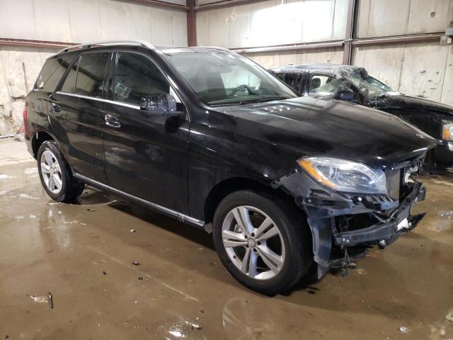 4JGDA5HB1DA231504 - 2013 MERCEDES-BENZ ML 350 4MATIC BLACK photo 4