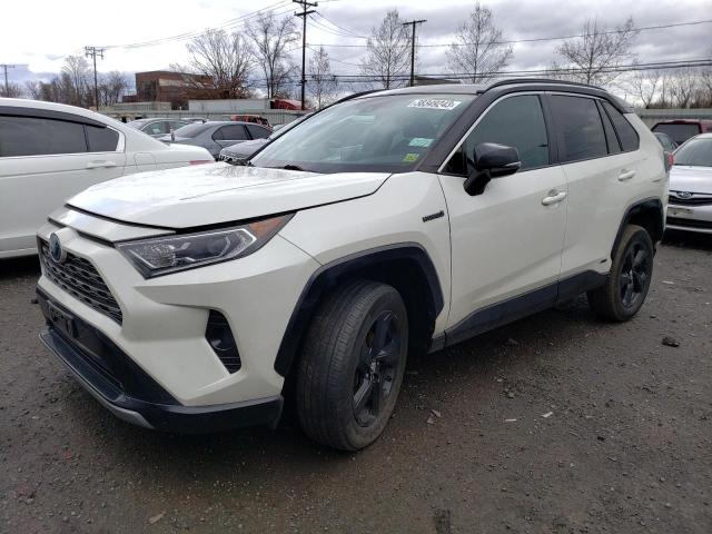 2T3EWRFV5LW085512 - 2020 TOYOTA RAV4 XSE WHITE photo 1