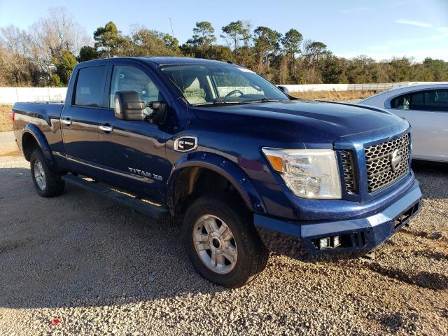 1N6BA1F39HN532257 - 2017 NISSAN TITAN XD S BLUE photo 4