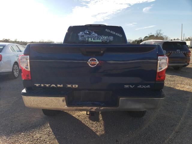 1N6BA1F39HN532257 - 2017 NISSAN TITAN XD S BLUE photo 6