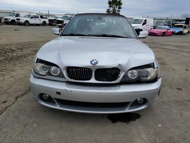 WBABW33424PL24326 - 2004 BMW 325 CI SILVER photo 5