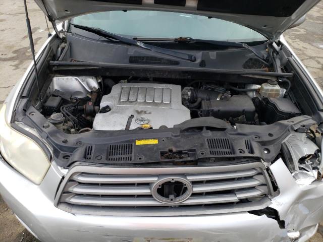 JTEDS41A992074833 - 2009 TOYOTA HIGHLANDER SILVER photo 12