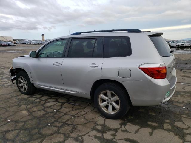 JTEDS41A992074833 - 2009 TOYOTA HIGHLANDER SILVER photo 2