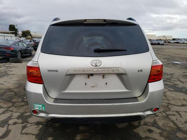 JTEDS41A992074833 - 2009 TOYOTA HIGHLANDER SILVER photo 6