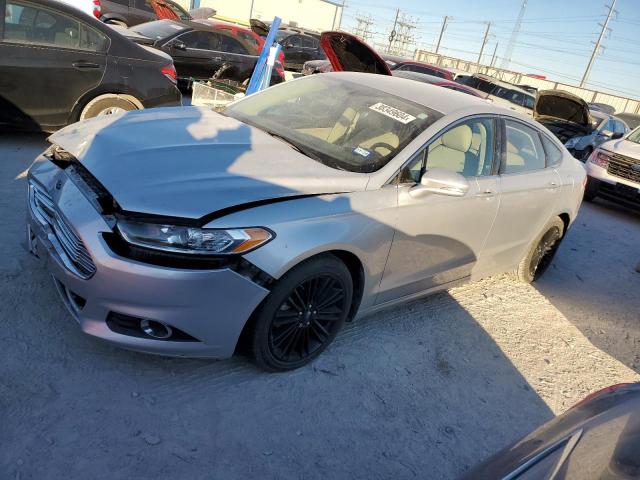 3FA6P0HD7ER233738 - 2014 FORD FUSION SE SILVER photo 1