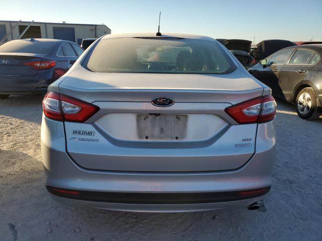 3FA6P0HD7ER233738 - 2014 FORD FUSION SE SILVER photo 6