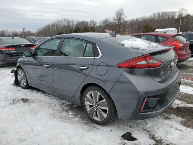 KMHC85LC7JU073638 - 2018 HYUNDAI IONIQ LIMITED GRAY photo 2