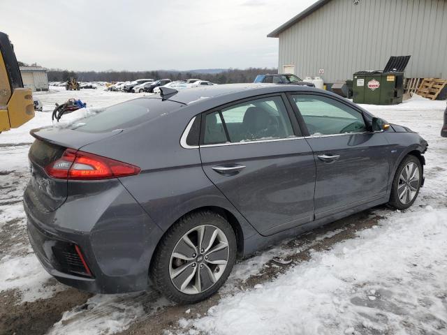 KMHC85LC7JU073638 - 2018 HYUNDAI IONIQ LIMITED GRAY photo 3