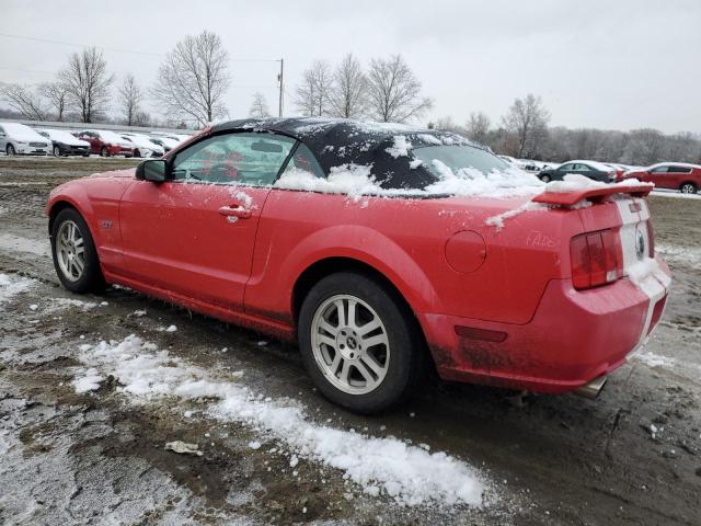 1ZVFT85H065231245 - 2006 FORD MUSTANG GT RED photo 2