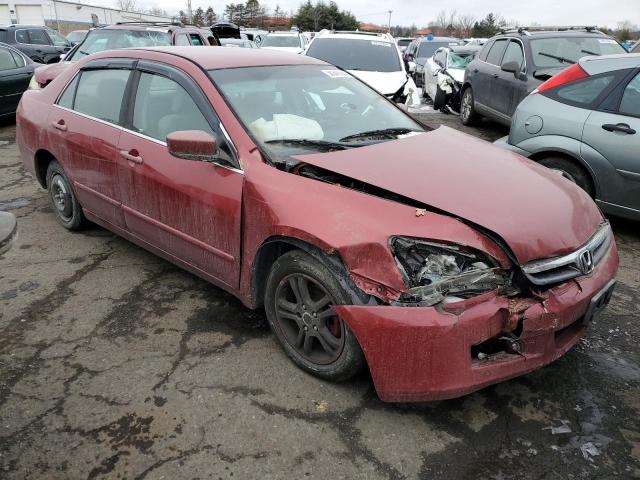 1HGCM563X7A008175 - 2007 HONDA ACCORD SE RED photo 4