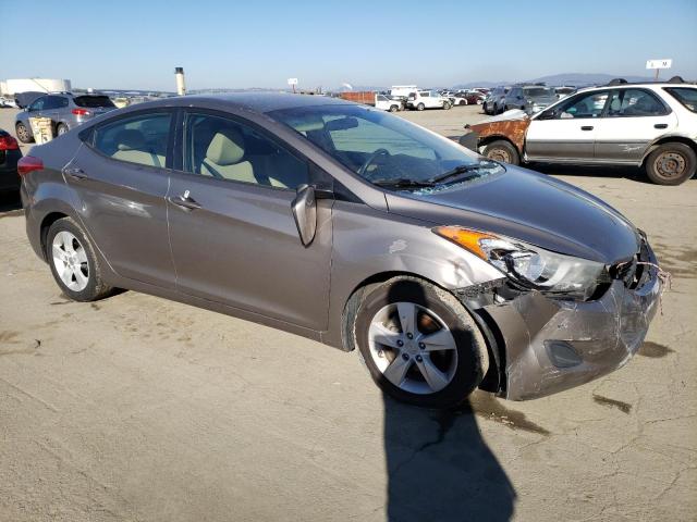 5NPDH4AE3BH001953 - 2011 HYUNDAI ELANTRA GLS GRAY photo 4