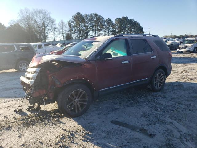 1FM5K7D89EGB15909 - 2014 FORD EXPLORER XLT RED photo 1