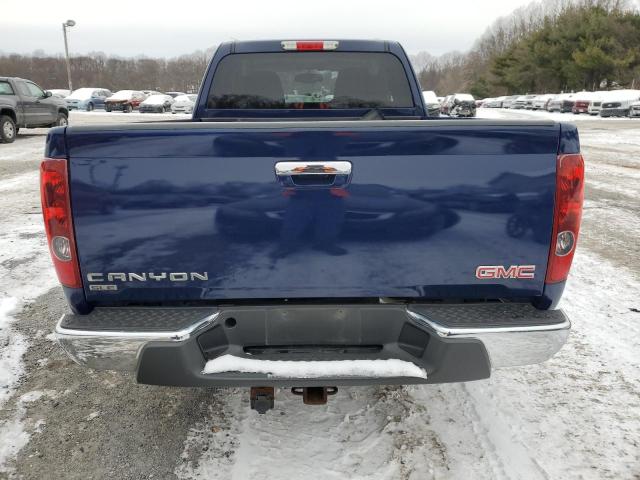 1GTE5MF92C8145910 - 2012 GMC CANYON SLE BLUE photo 6