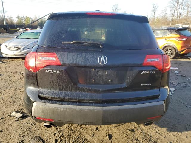 2HNYD28249H532623 - 2009 ACURA MDX BLACK photo 6