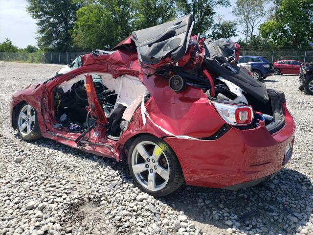 1G11J5SX7DF172644 - 2013 CHEVROLET MALIBU LTZ წითელი ფოტო 2