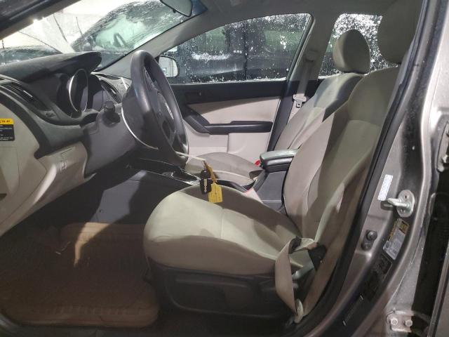 KNAFU4A22B5461905 - 2011 KIA FORTE EX GRAY photo 7