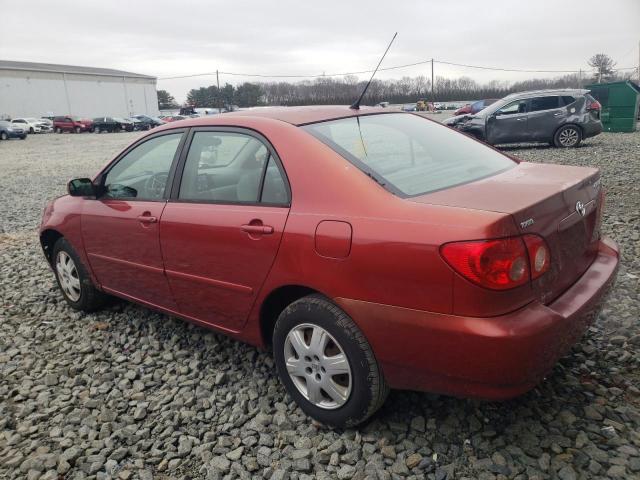 2T1BR32E75C416701 - 2005 TOYOTA COROLLA CE RED photo 2