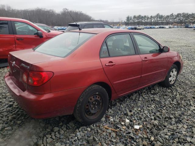 2T1BR32E75C416701 - 2005 TOYOTA COROLLA CE RED photo 3