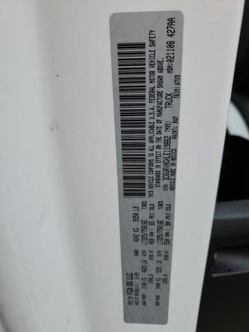 3C6URVHGXLE119862 - 2020 RAM PROMASTER 3500 HIGH თეთრი ფოტო 13