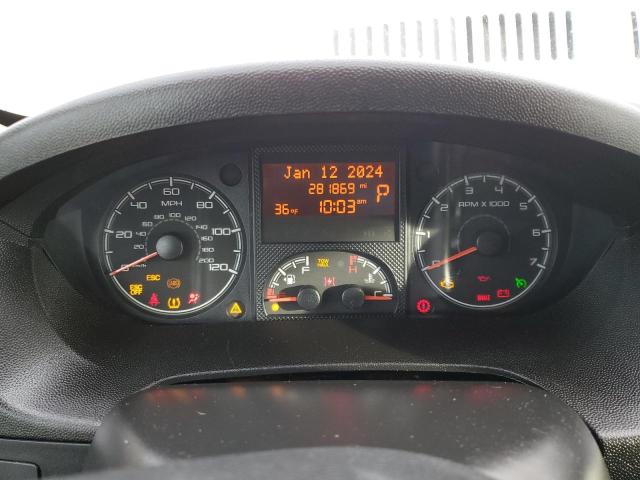 3C6URVHGXLE119862 - 2020 RAM PROMASTER 3500 HIGH თეთრი ფოტო 9