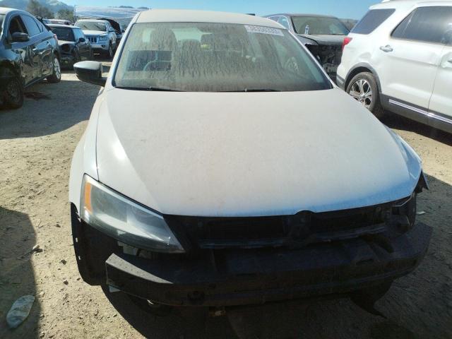 3VW2K7AJ7BM386903 - 2011 VOLKSWAGEN JETTA BASE WHITE photo 5