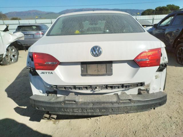 3VW2K7AJ7BM386903 - 2011 VOLKSWAGEN JETTA BASE WHITE photo 6
