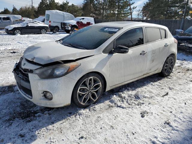 KNAFZ5A37F5346917 - 2015 KIA FORTE SX WHITE photo 1