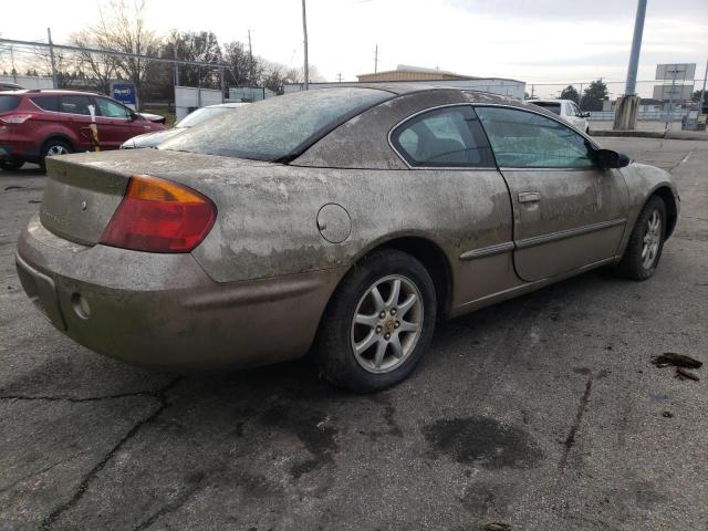 4C3AG42H72E005604 - 2002 CHRYSLER SEBRING LX TAN photo 3