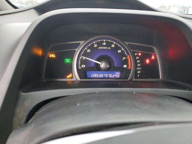 1HGFA16516L007452 - 2006 HONDA CIVIC LX BLUE photo 9