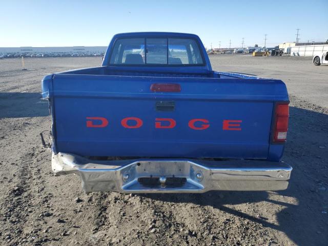 1B7GL23Y8RW138978 - 1994 DODGE DAKOTA BLUE photo 6