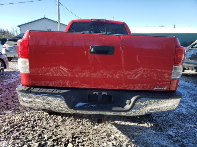 5TFUY5F14DX310771 - 2013 TOYOTA TUNDRA DOUBLE CAB SR5 RED photo 6