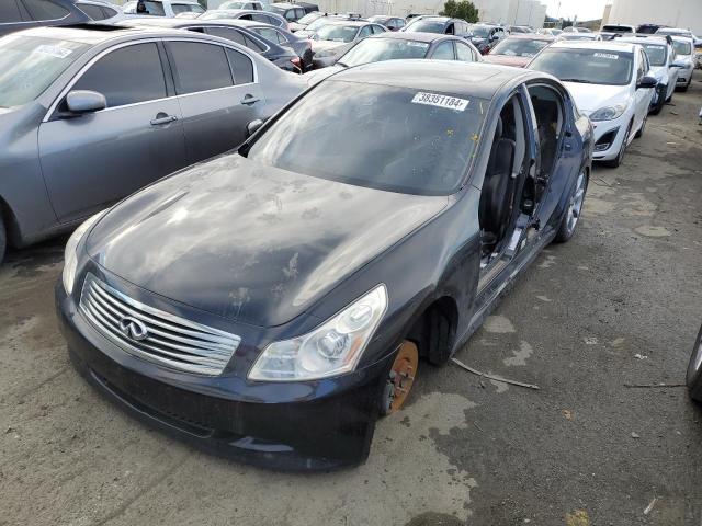 JNKBV61E67M714286 - 2007 INFINITI G35 BLACK photo 1