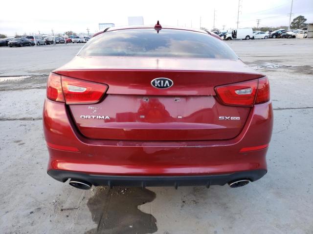 5XXGR4A71FG405766 - 2015 KIA OPTIMA SX MAROON photo 6