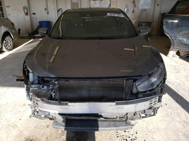 SHHFK7H93JU233176 - 2018 HONDA CIVIC SPORT TOURING GRAY photo 5