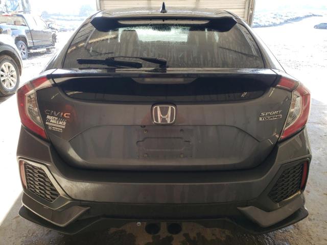 SHHFK7H93JU233176 - 2018 HONDA CIVIC SPORT TOURING GRAY photo 6
