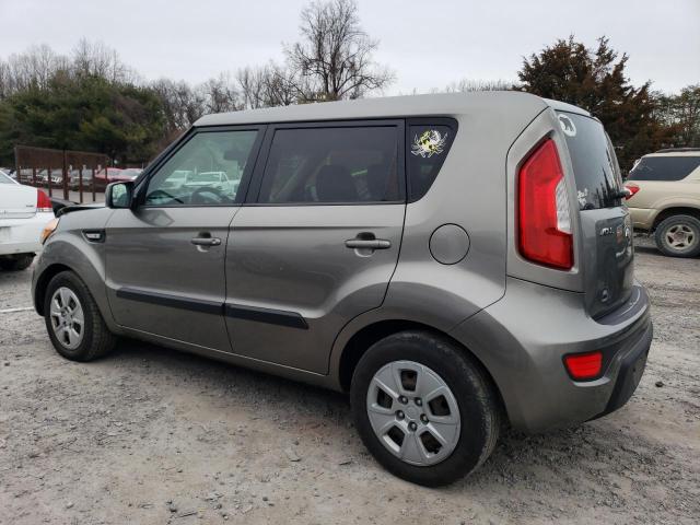 KNDJT2A53D7531529 - 2013 KIA SOUL GRAY photo 2